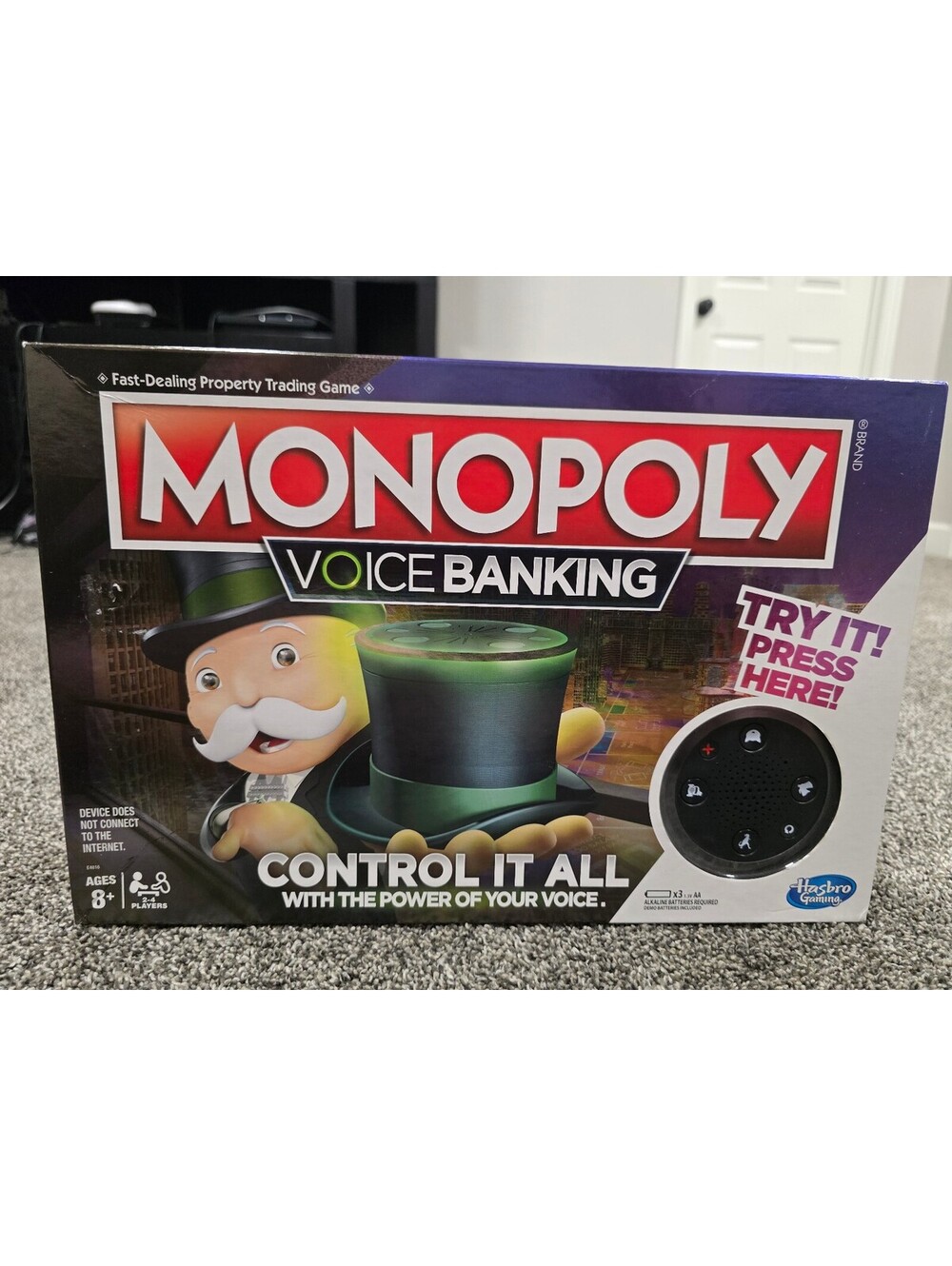 Monopoly Voice Banking Board Game